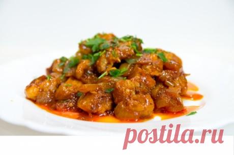 Поджарка из свинины - рецепт на сковороде / Простые рецепты