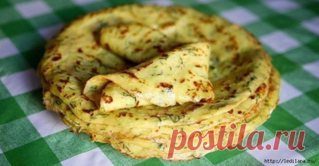 Кабачковые блины со сметаной: тонкие, легкие, аппетитные