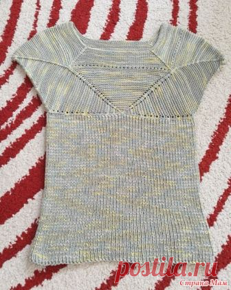 . Мои летние топы - Вязание - Страна Мам