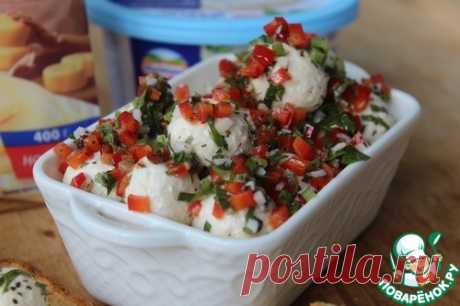 Маринованные сырные шарики – кулинарный рецепт