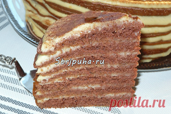 Блинный тортик — Готовим дома