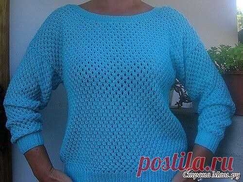 Узор спицами