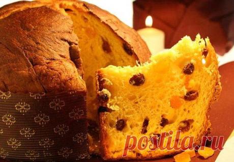 Кулич с изюмом классический рецепт