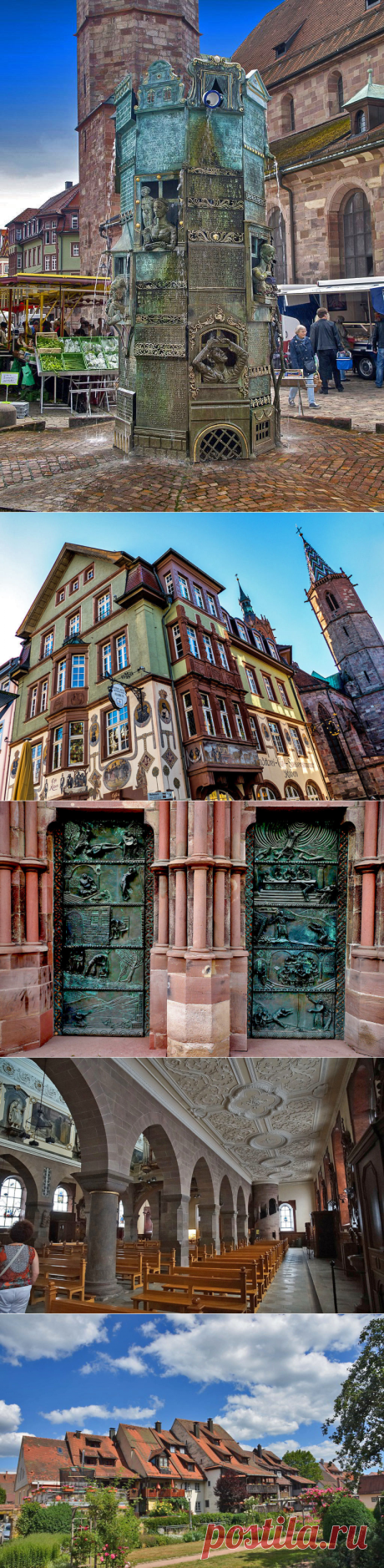 Немецкий город Филлинген-Швеннинген (Villingen-Schwenningen)