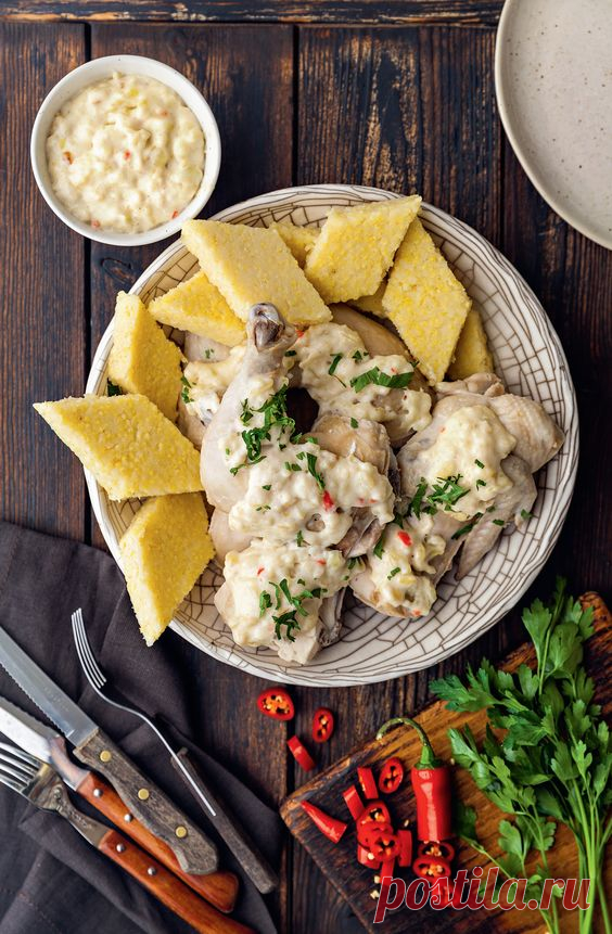 Джедлибже курица в сметане