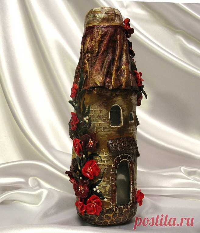 15 интересных идей по превращению обычных бутылок во что-то прекрасное... А мы выбрасываем бутылки!