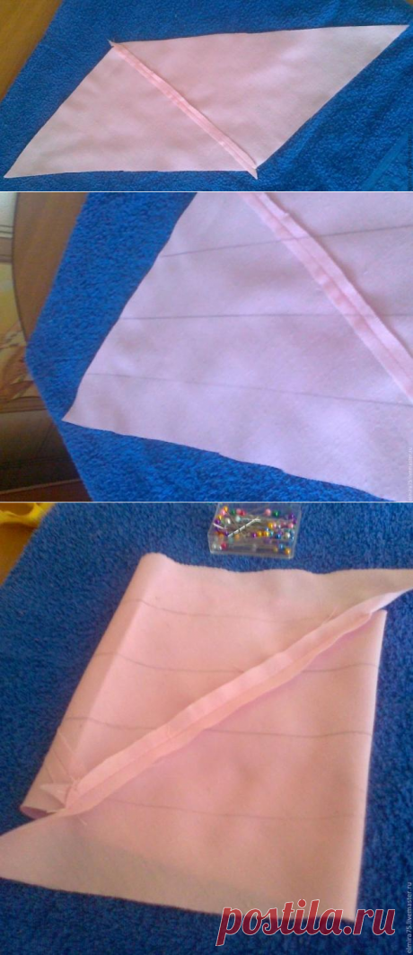 МК Бесконечная косая бейка - Ярмарка Мастеров - ручная работа, handmade