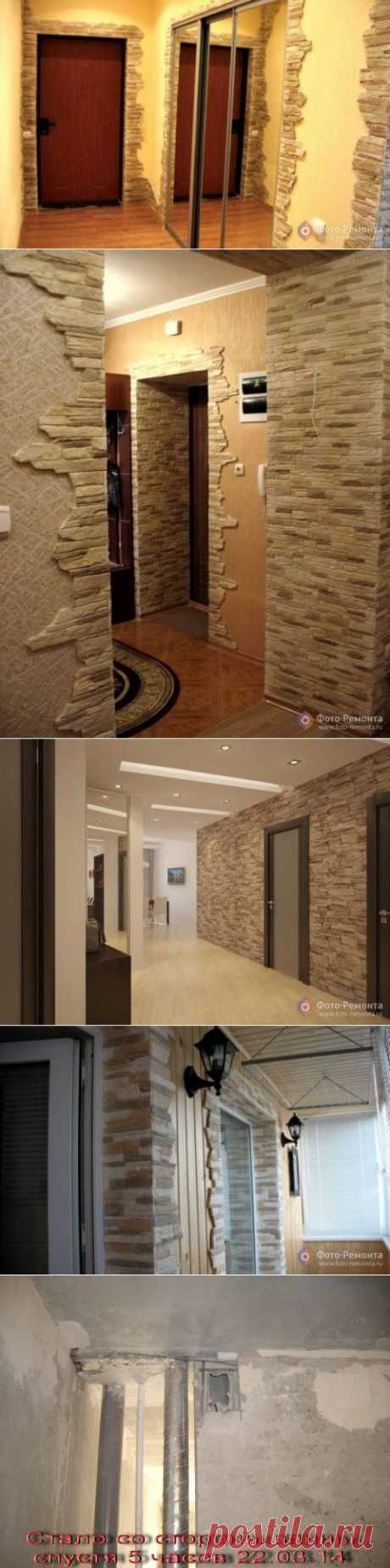 Декоративный камень в интерьере | Квартирный вопрос