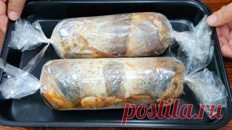 Как приготовить РЫБУ, чтобы попросили ещё! Я готовлю это блюдо всю неделю, и моя семья просит ещё! Как приготовить РЫБУ, чтобы попросили ещё! Я готовлю это блюдо всю неделю, и моя семья просит ещё!ИнгредиентыРыба 3штШампиньоны 3штСолёные огурцы 4штСыр 80гС...