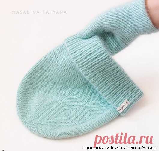 Шапочка спицами от asabina_tatyana/