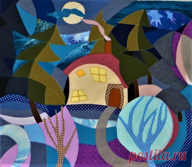 Подборка зимних и новогодних лоскутных работ. | Я арт квилтер | Дзен