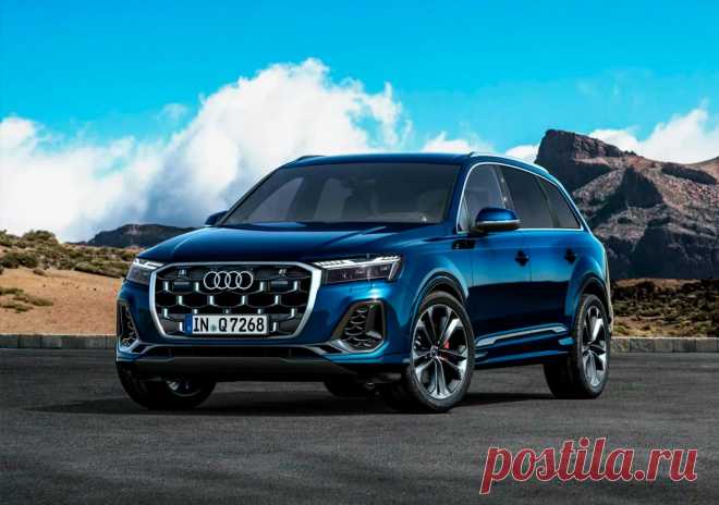 Audi Q7 2025 - интерьер и экстерьер