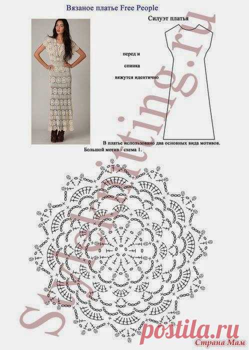 İrlandalı tığ ve: Triko elbise Free People