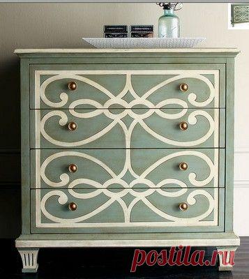 Идеи для декорирования комодов