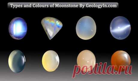 Different Types and Colours of Moonstone