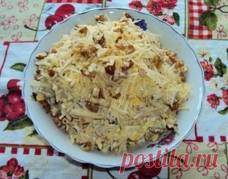 Салат «Сытый гость»
Приготовьте, не пожалеете :)
Ингредиенты:
Показать полностью…