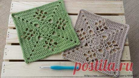 Квадратный мотив Викторианская решетка