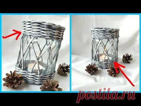 Как делать перекрест стоек и начать новый плетеный ряд! МК!