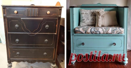15 невероятных идей для переделки старой мебели / Я - суперпупер