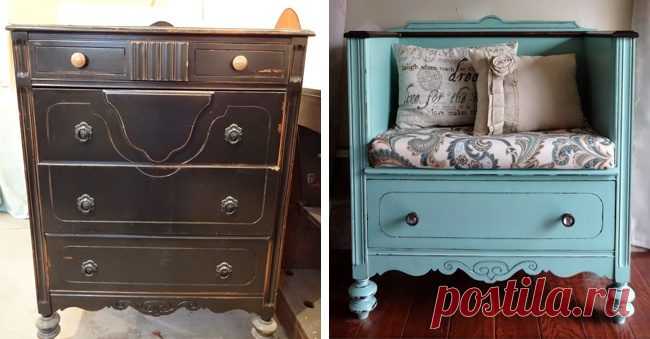 15 невероятных идей для переделки старой мебели / Я - суперпупер