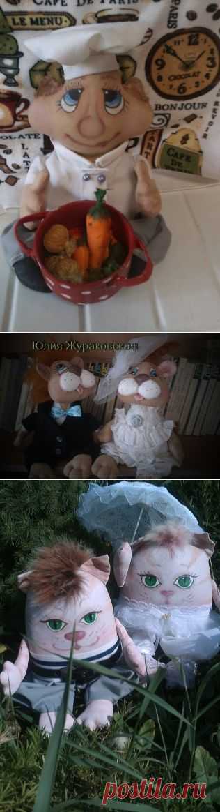 Новые куколки по мк Н.Голеневой. / Мир игрушки / Разнообразные игрушки ручной работы