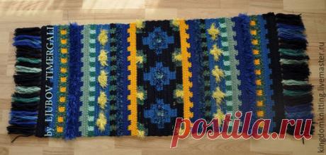 Купить Ковер - гобелен "Сапфировые сны" - разноцветный, ковер, ковер купить, купить подарок