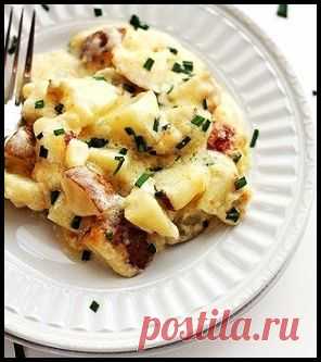 Вкуснейший картофель, запеченный в духовке