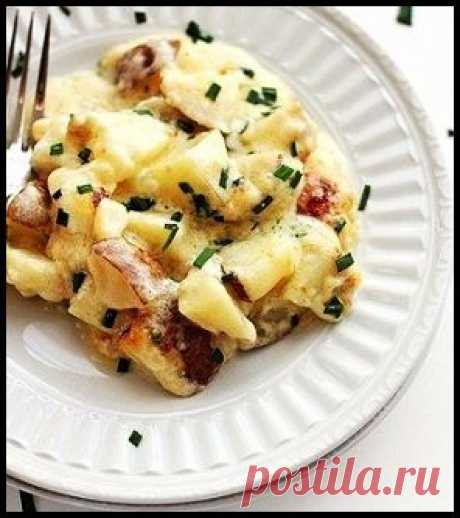 Вкуснейший картофель, запеченный в духовке