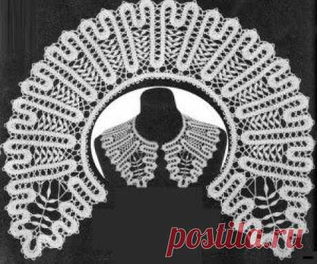 Collar knitted crochet scheme. Collar knitted his hands | Все о рукоделии: схемы, мастер классы, идеи на сайте labhousehold.com