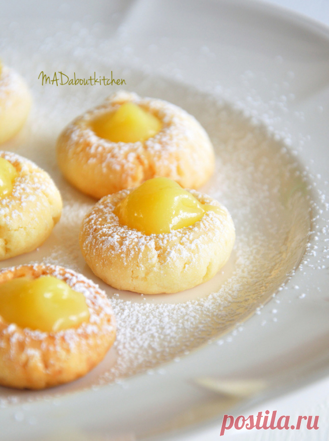 LEMon Curd Cookies – MADaboutkitchen