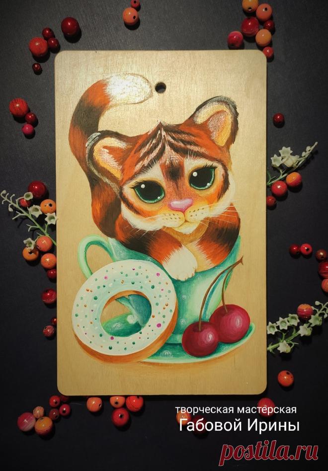 Разделочная доска "Тигренок"