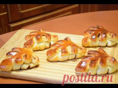 Сдобные листики ✧ С яблоками и корицей