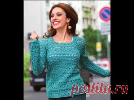 ПУЛОВЕР КРЮЧКОМ. РАЗБОР УЗОРА+СХЕМА || PULLOVER CROCHET. PARSING THE PATTERN+DIAGRAM