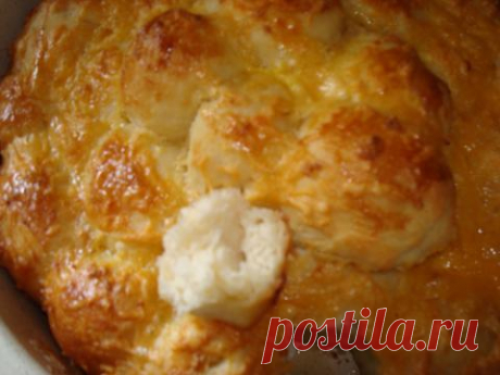 &quot;Обезьяний&quot; хлеб с сыром и чесноком | 4vkusa.ru
