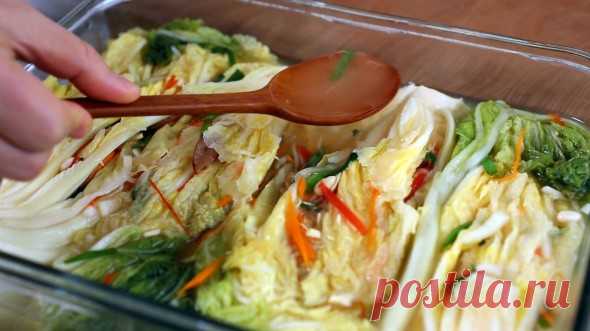 Белый Кимчи (ПЭК кимчи) рецепт - Maangchi.com