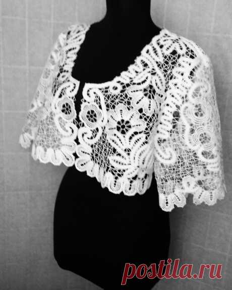 Кружево на коклюшках.Одежда.Коклюшечное кружево.