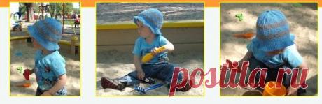 Как связать панаму на вязальной машине