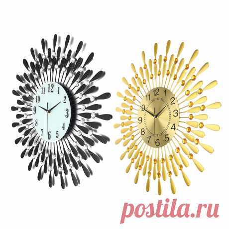 Nordic Minimalist Wall Clock Modern Atmospheric Quartz Clock for Living Room Dec - US$50.64
