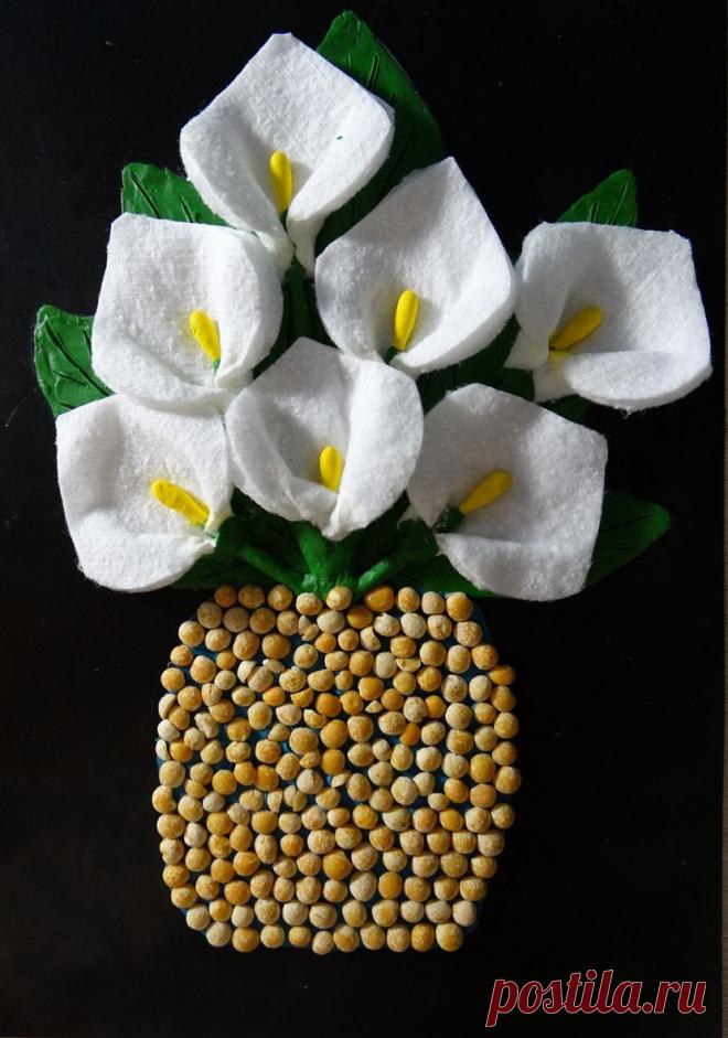 Поделки из ватных дисков - 38 фото новинок ватных украшений