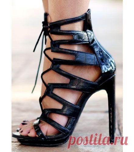 Гладиаторские сандалии на шпильке – новый летний тренд: Группа Секреты красоты