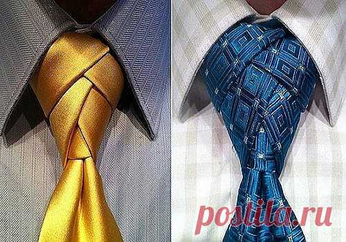 Шикарный Eldredge Knot. Завязываем галстук.