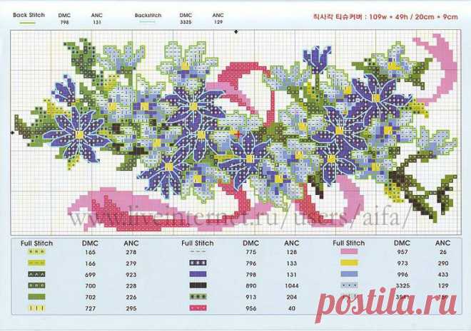 Вышивка, крестик, гладь, алмазная вышивка. Схемы