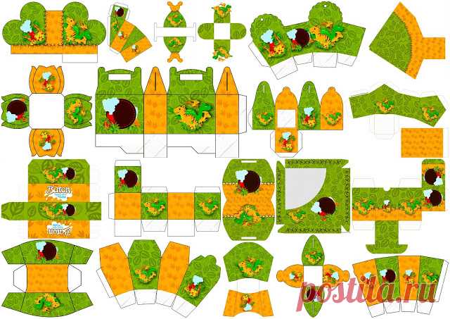 Fiesta de Dinosaurios: Cajas para Cumpleaños para Imprimir Gratis. | Ideas y material gratis para fiestas y celebraciones Oh My Fiesta!