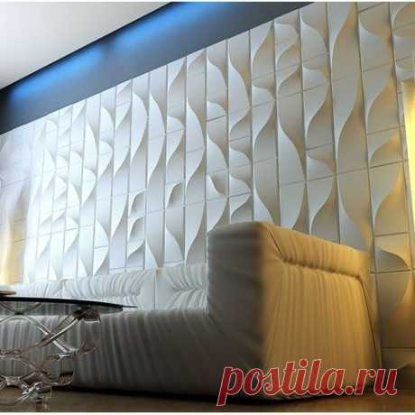 Гипсовые 3D панели – эффектное и выгодное решение