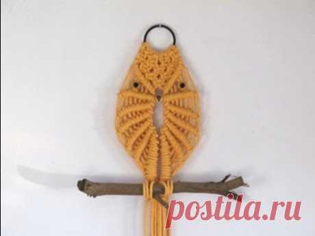 Tutorial para hacer búho de macramé (PARTE 1)
