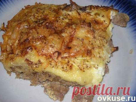 Мясная запеканочка с грибами - Простые рецепты Овкусе.ру