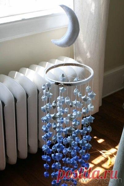 Мастер-класс. Мобиль со звездочками.