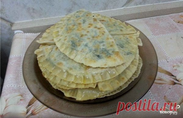 Постные чебуреки с зеленью - кулинарный рецепт на Повар.ру