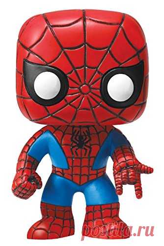 Amazon.com: funko поп! Марвел 4-Дюймовый Винил Головой Рисунок Промашка - Человек-Паук: Funko Поп! Марвел:: Игрушки И Игры