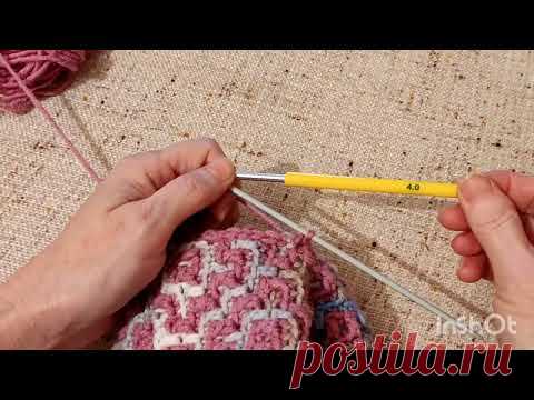 #кеттлевка крючком обработка края